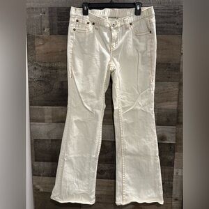 American Star | Bell Bottom With Orange Thread Jeans